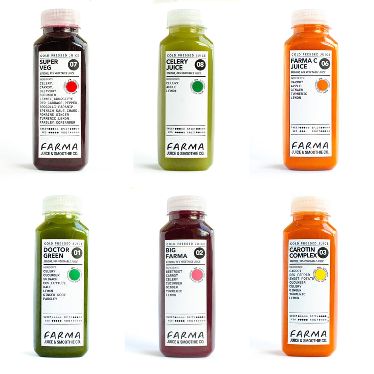 Cold Press Juice Weekly Packs
