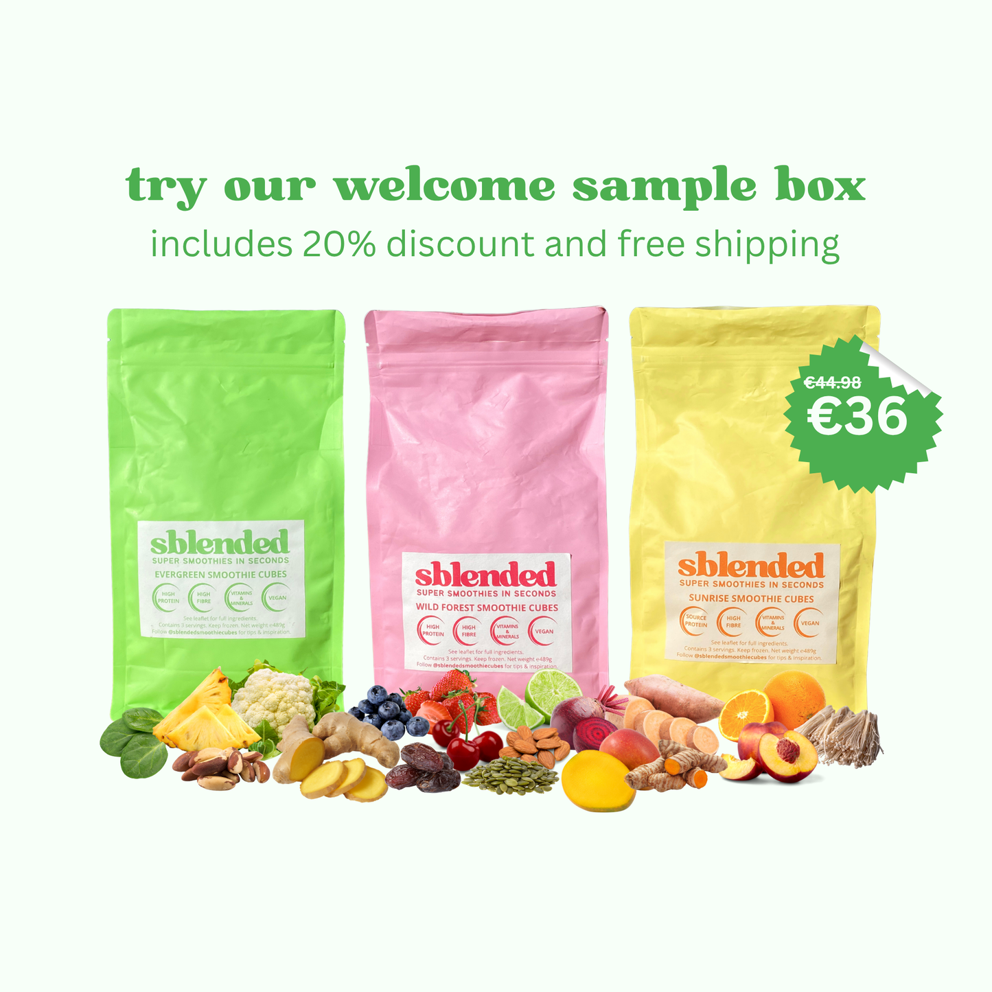 welcome sample box